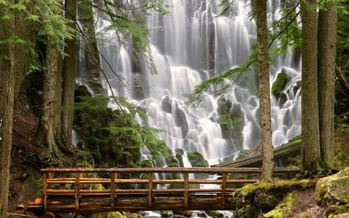 Ramona Falls Oregon USA