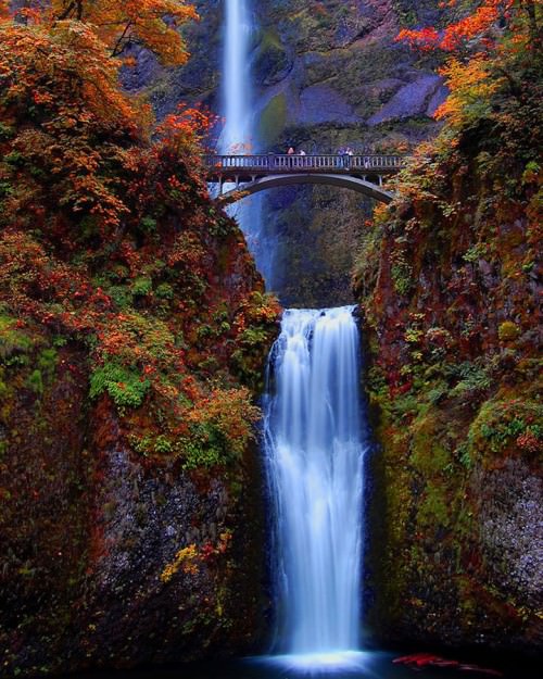 Multnomah Falls Oregon USA