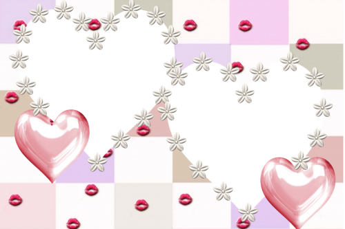 love picture frames hd background wallpaper 21